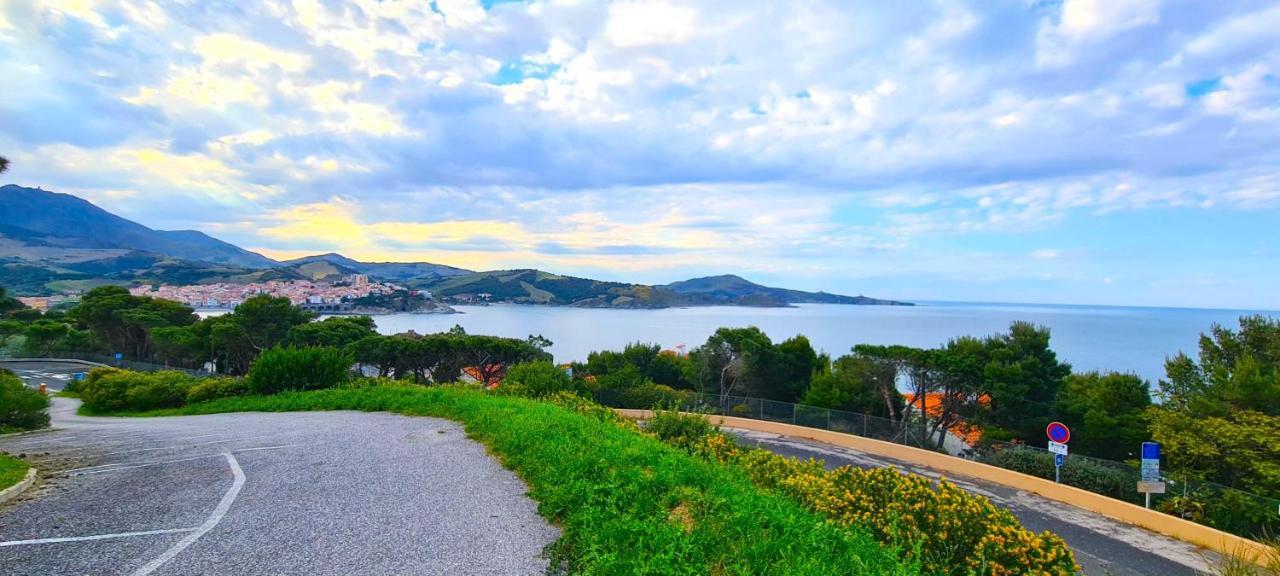 Studio *** ThalaBanyuls - Vue mer - Balcon Bagian luar foto